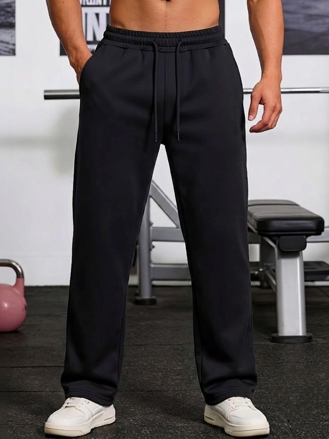 dockstreet Men Relaxed Fit Training Track Pants-picture-56