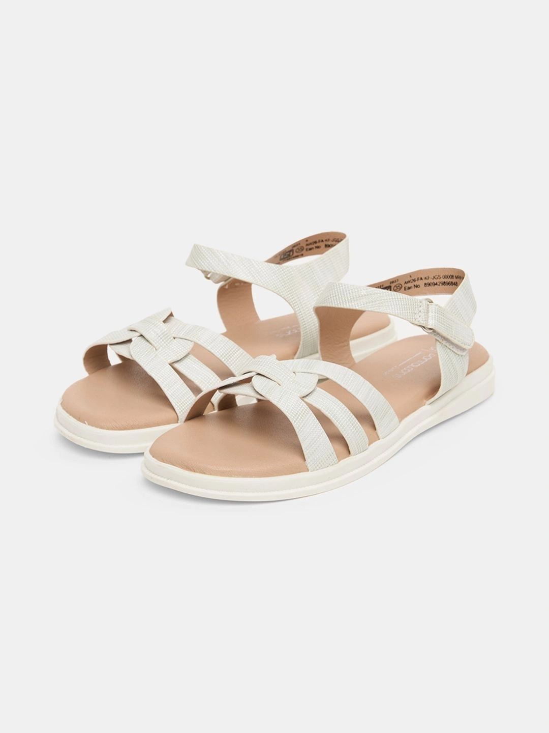 Pantaloons Junior Girls PU Comfort Sandals-picture-58