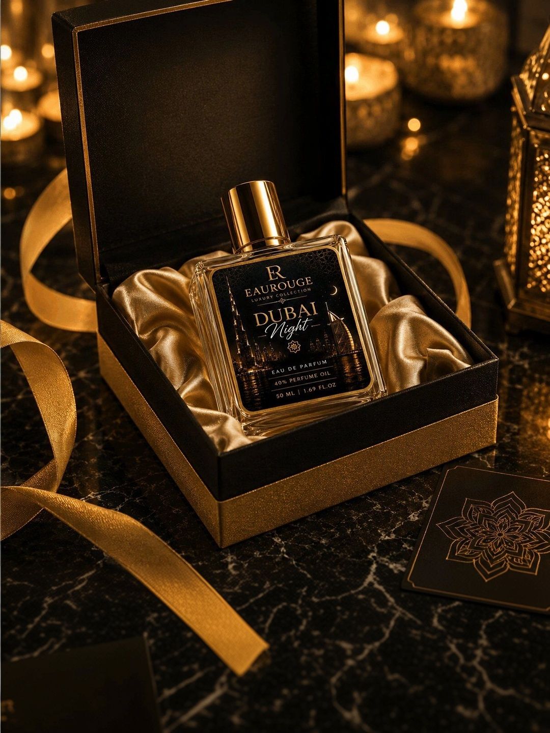 EAUROUGE Dubai Night Long Lasting Eau De Parfum - 50 ml-image-5