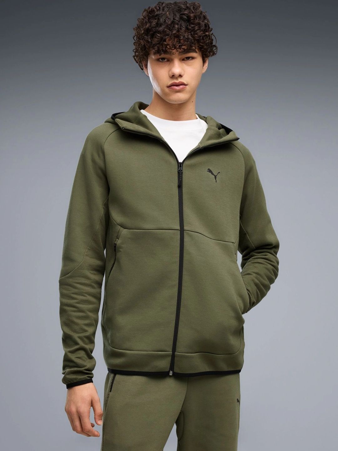 Puma Men Brand Logo Lightweight Outdoor Sporty Jacket-picture-24
