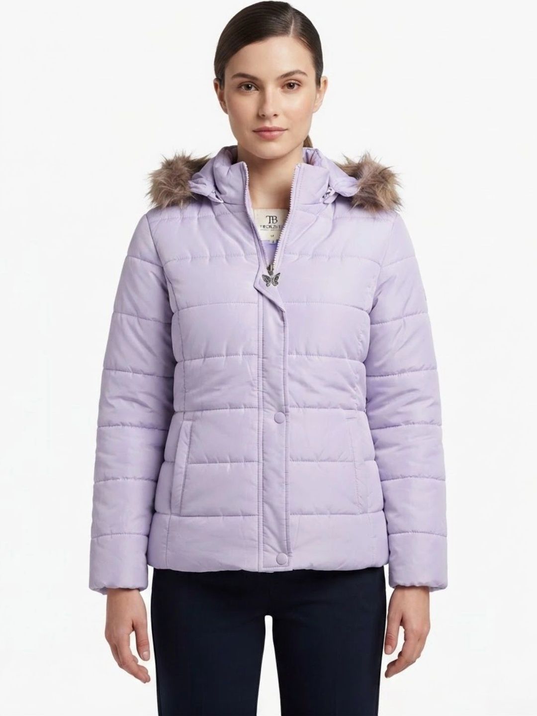 TROO BLUE Women Puffer Jacket-picture-43
