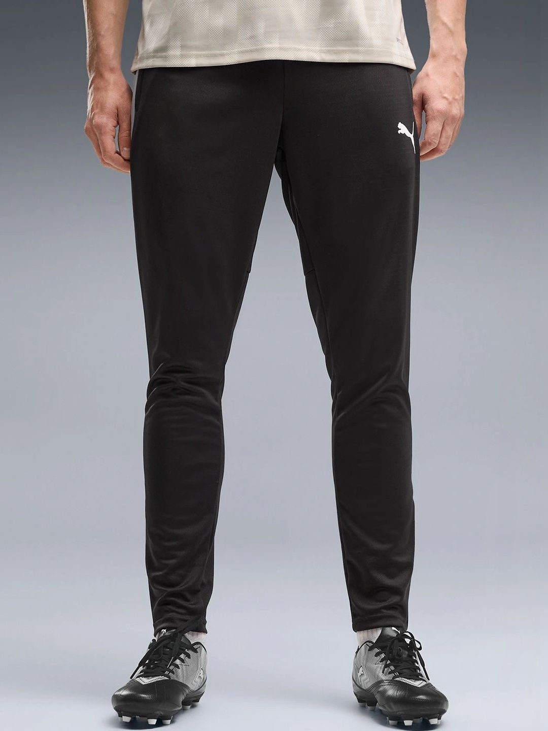 Puma Men Slim Fit Brand Logo Football Track Pants-picture-47