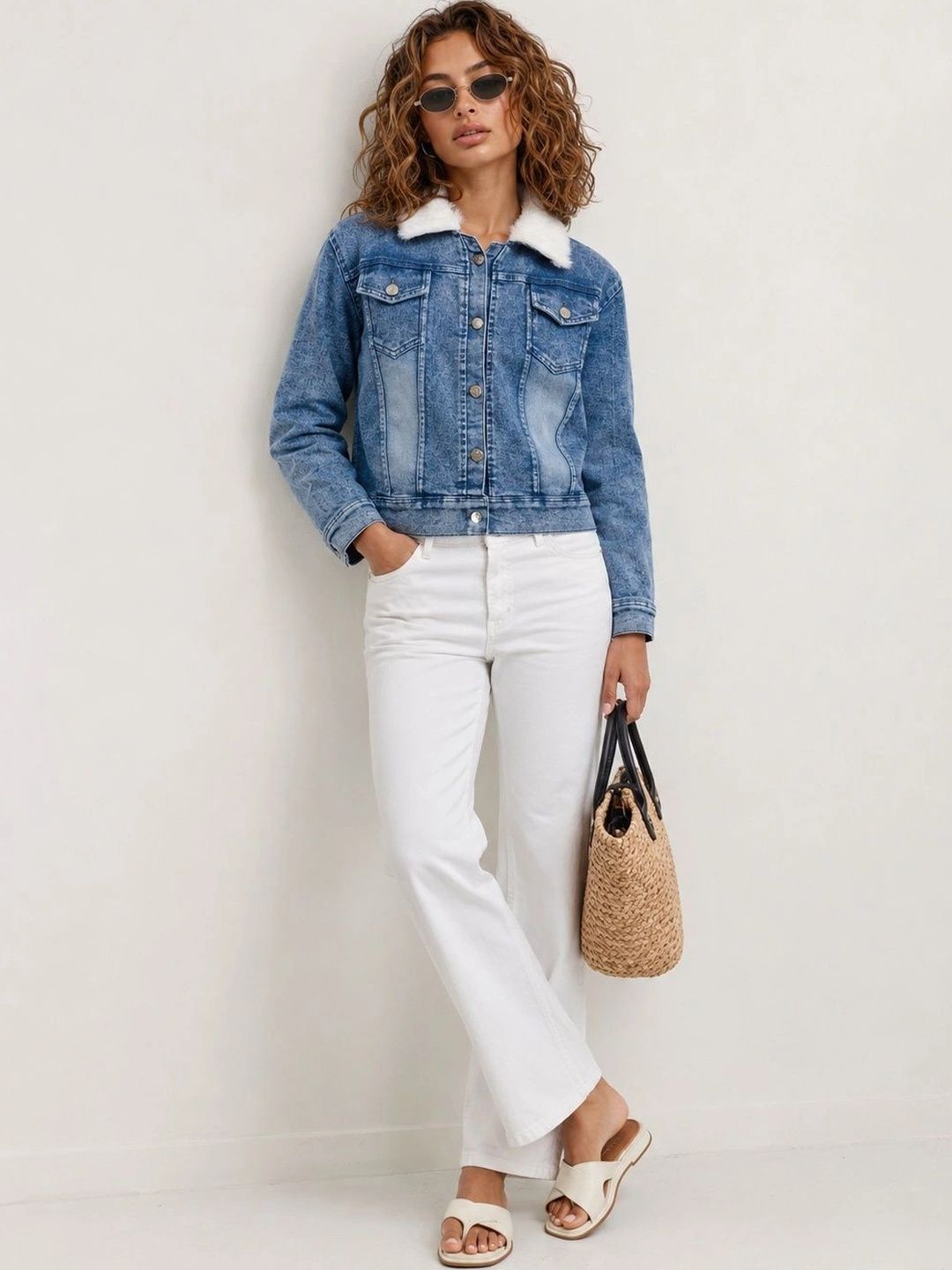 Roadster Women Washed Denim Jacket-picture-24