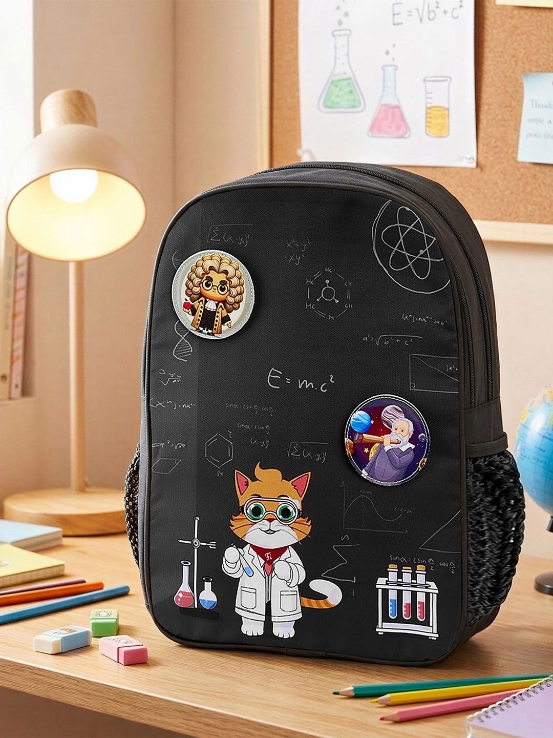 FILLI & ME Unisex Kids Graphic Applique Backpack-picture-18