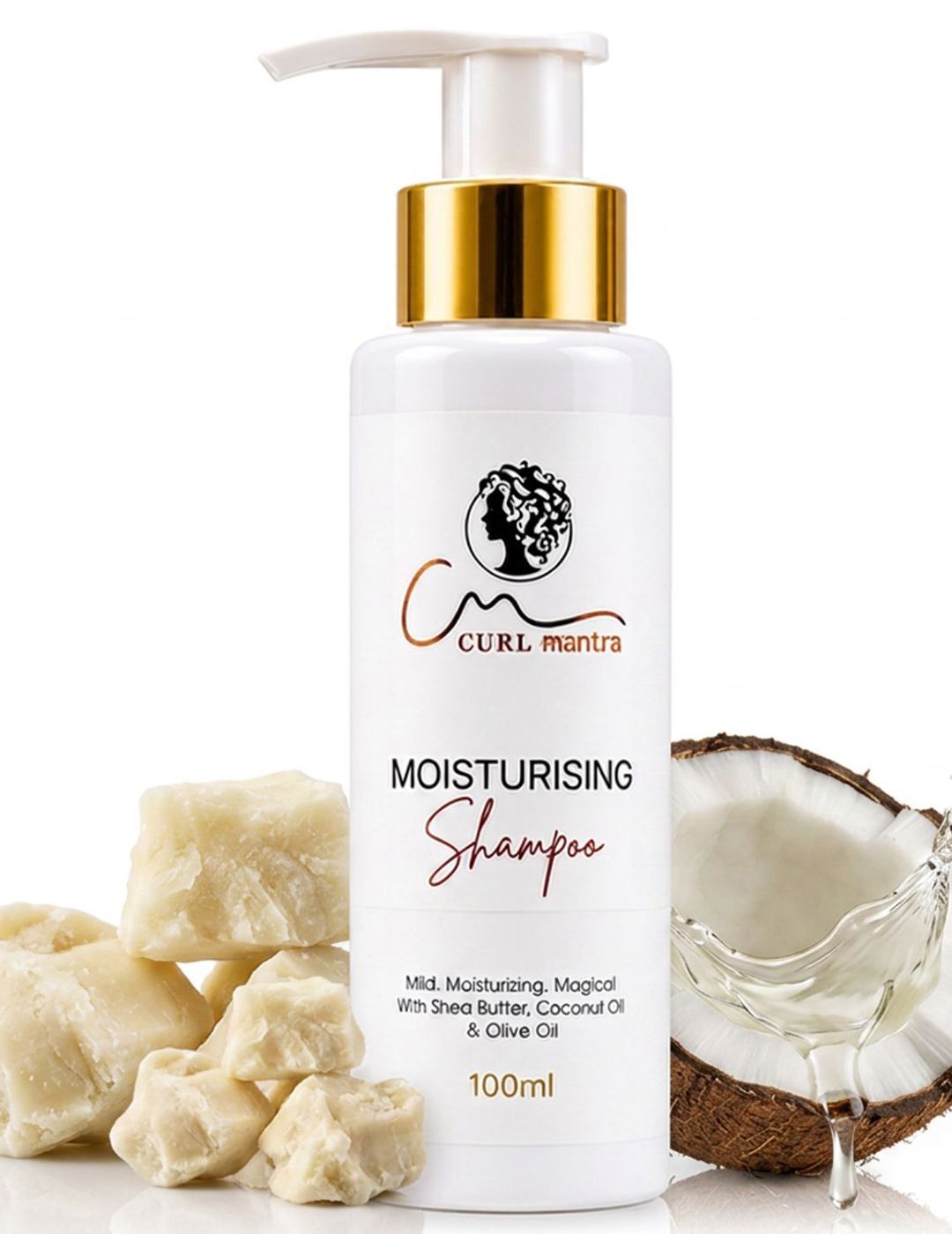 CURLMantra Moisturizing Shampoo With Shea Butter - 100 ml-picture-43
