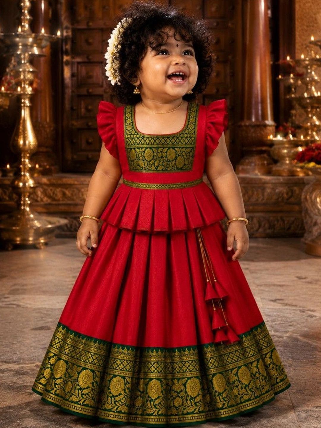 Xepon Girls Ready to Wear Lehenga &-picture-18