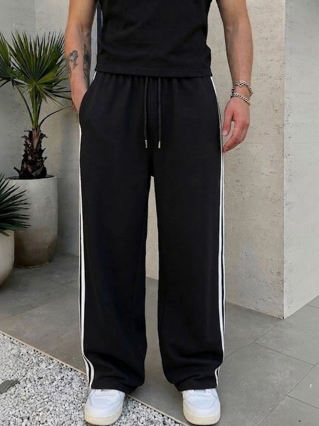 PROGENY Men Relaxed Fit Training Track Pants-picture-43