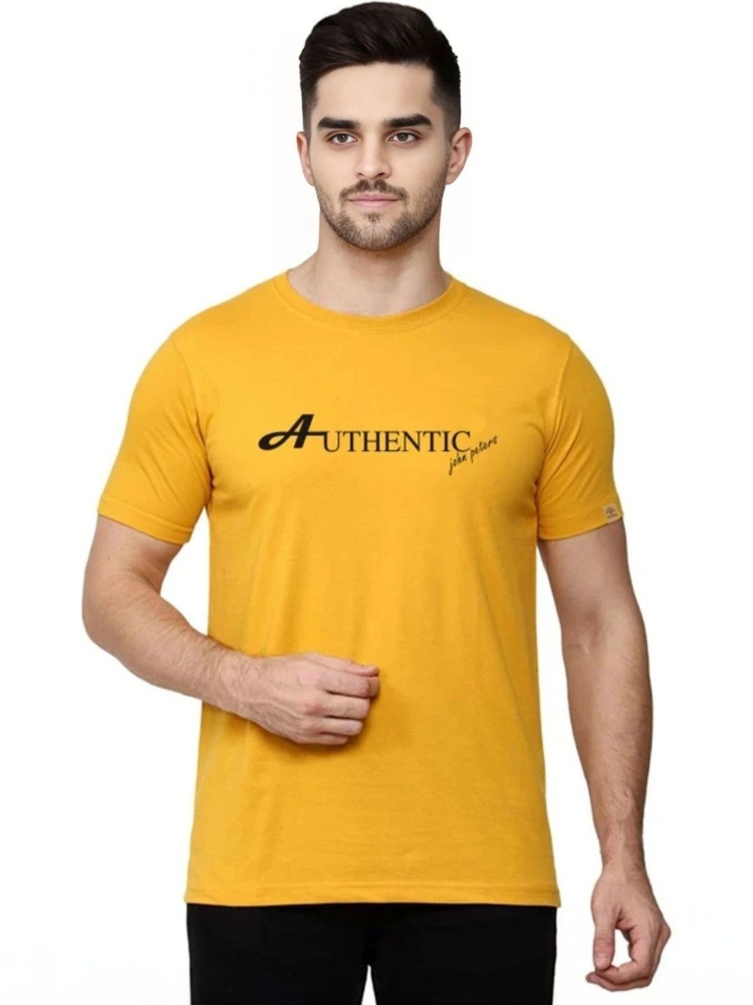 FLORA SHINE Men Typography Printed Bio Finish T-shirt-picture-53