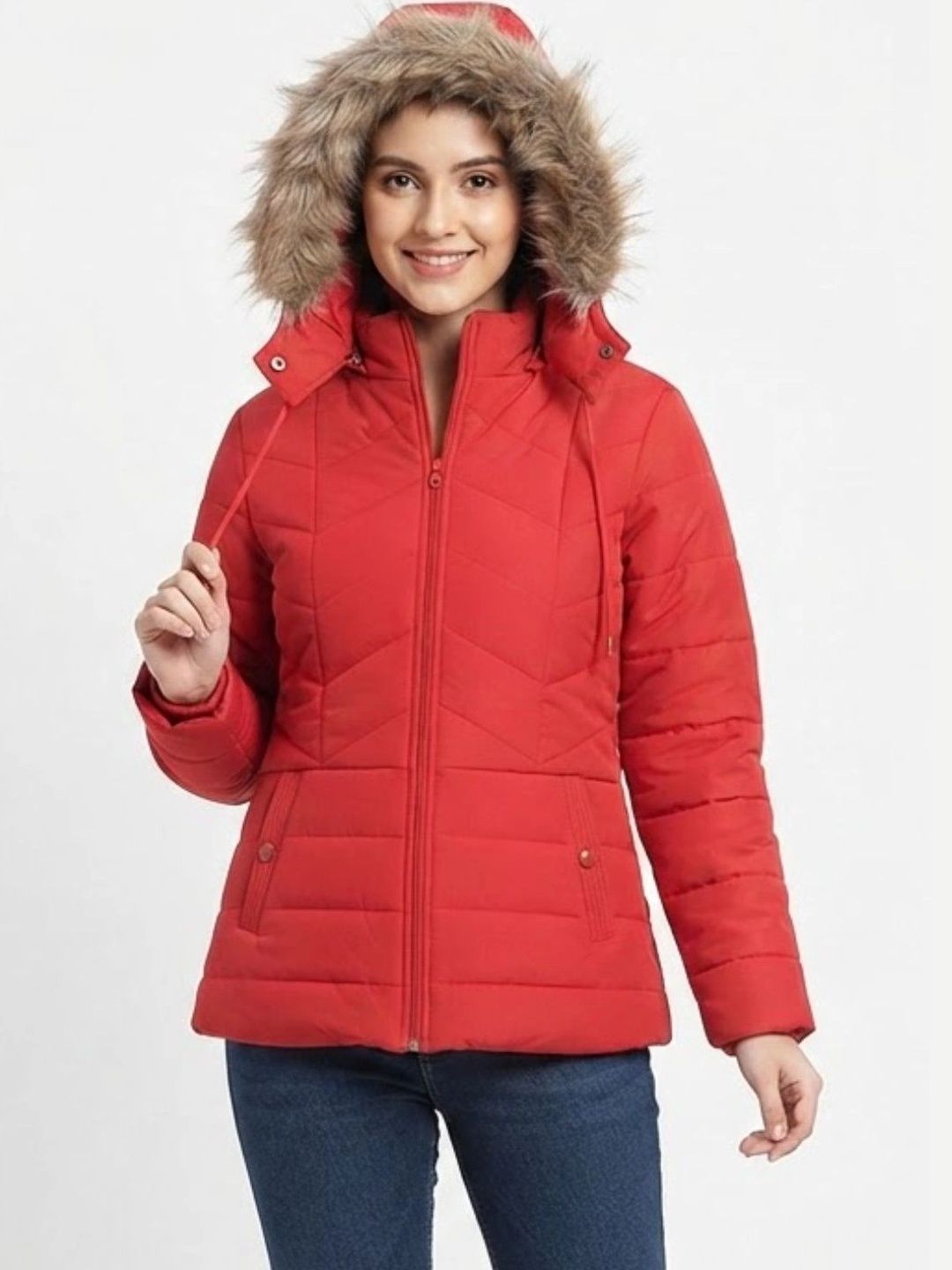 TROO BLUE Women Lightweight Puffer Jacket-picture-40