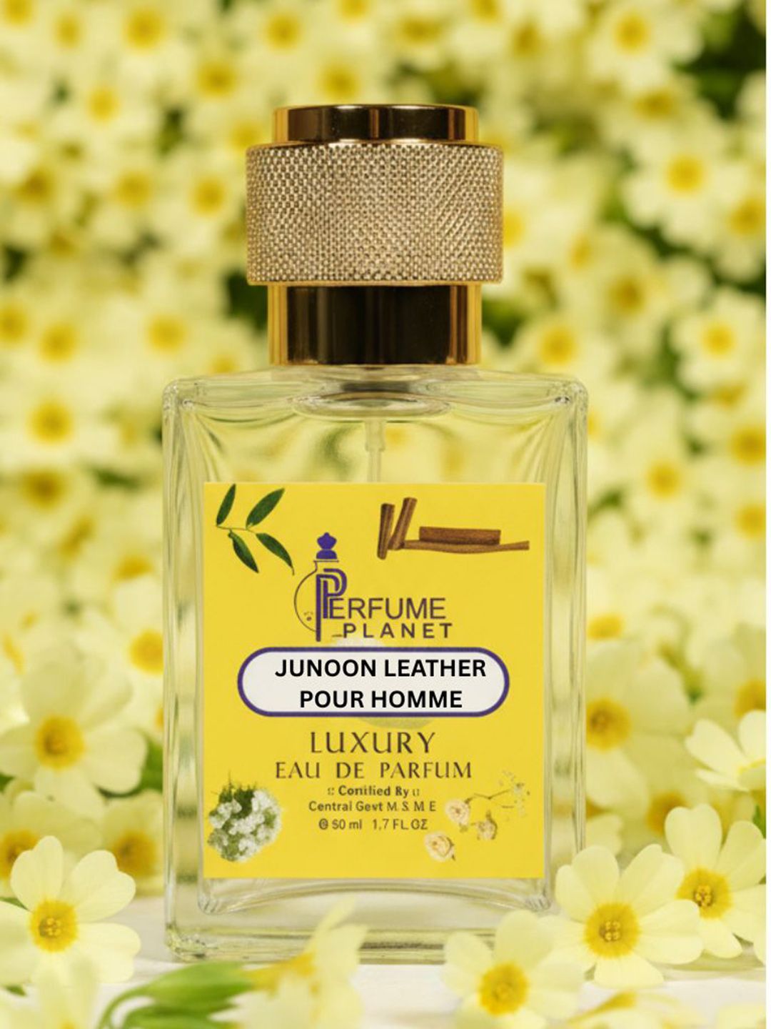 PERFUME PLANET Junoon Leather Pour Homme Eau de Parfum - 50 ml-image-21