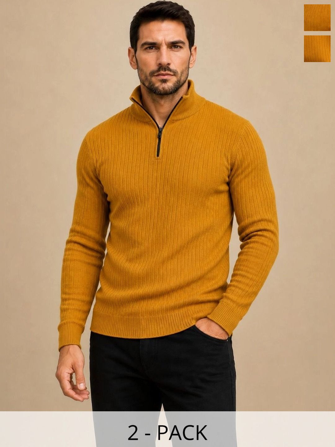 UTCV Men Ribbed Pullover-picture-13