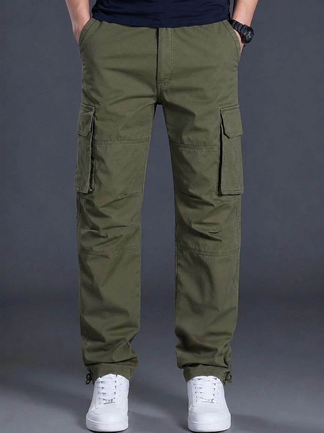 CHROVEL Men Regular Fit Cargos-picture-50