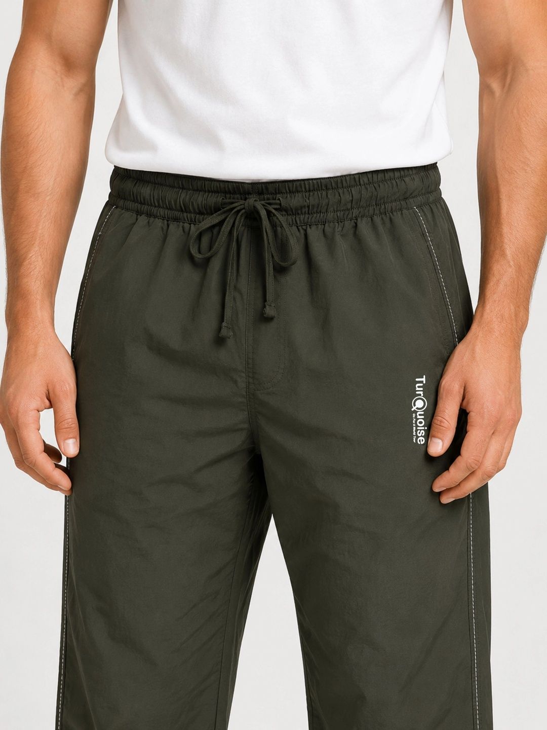 MOUNTAIN COLOURS Men Regular Fit Brand Logo Training Track Pants-picture-22