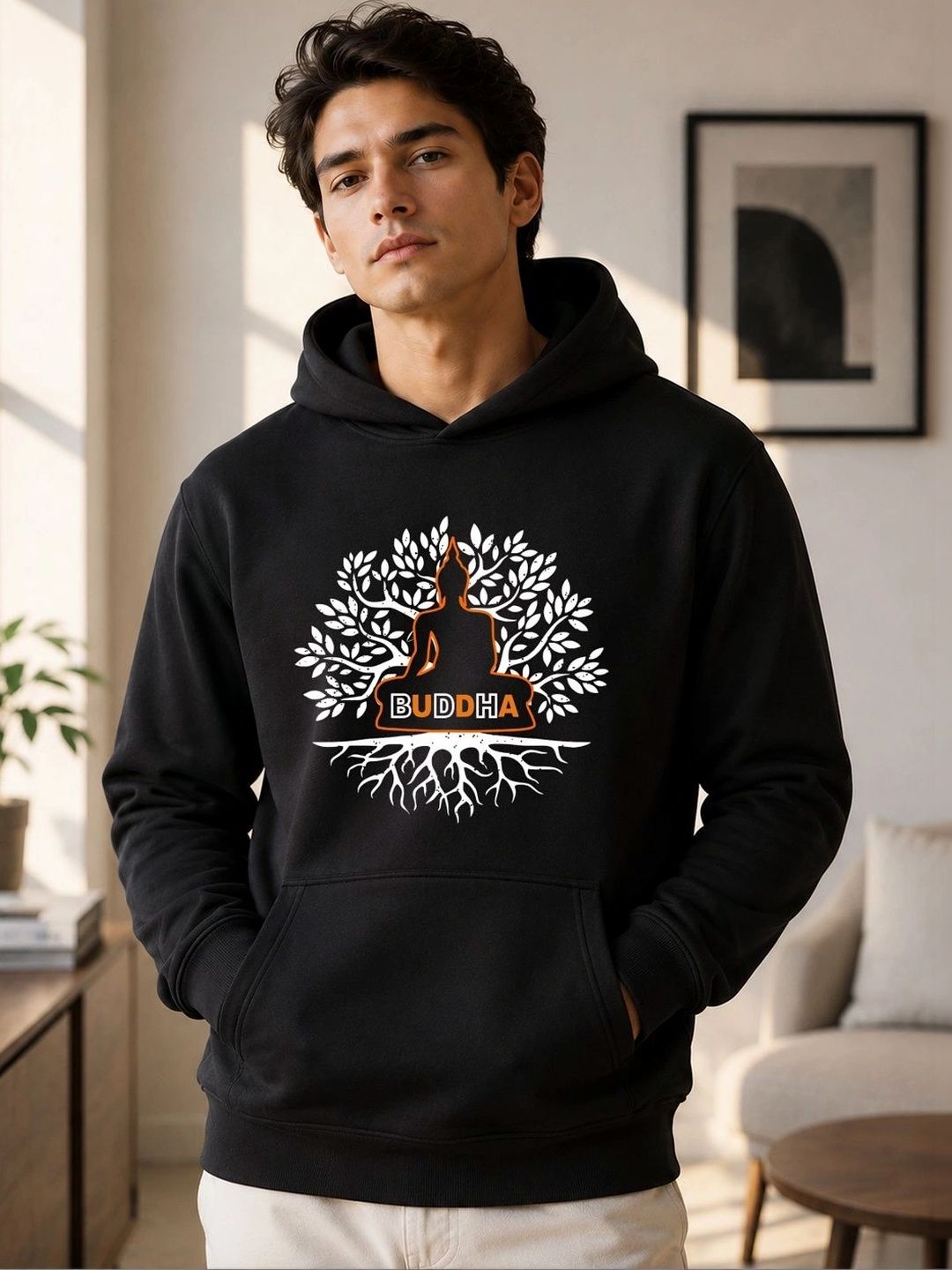 TRENDIFYTEEZ Men Printed Hooded Sweatshirt-picture-56