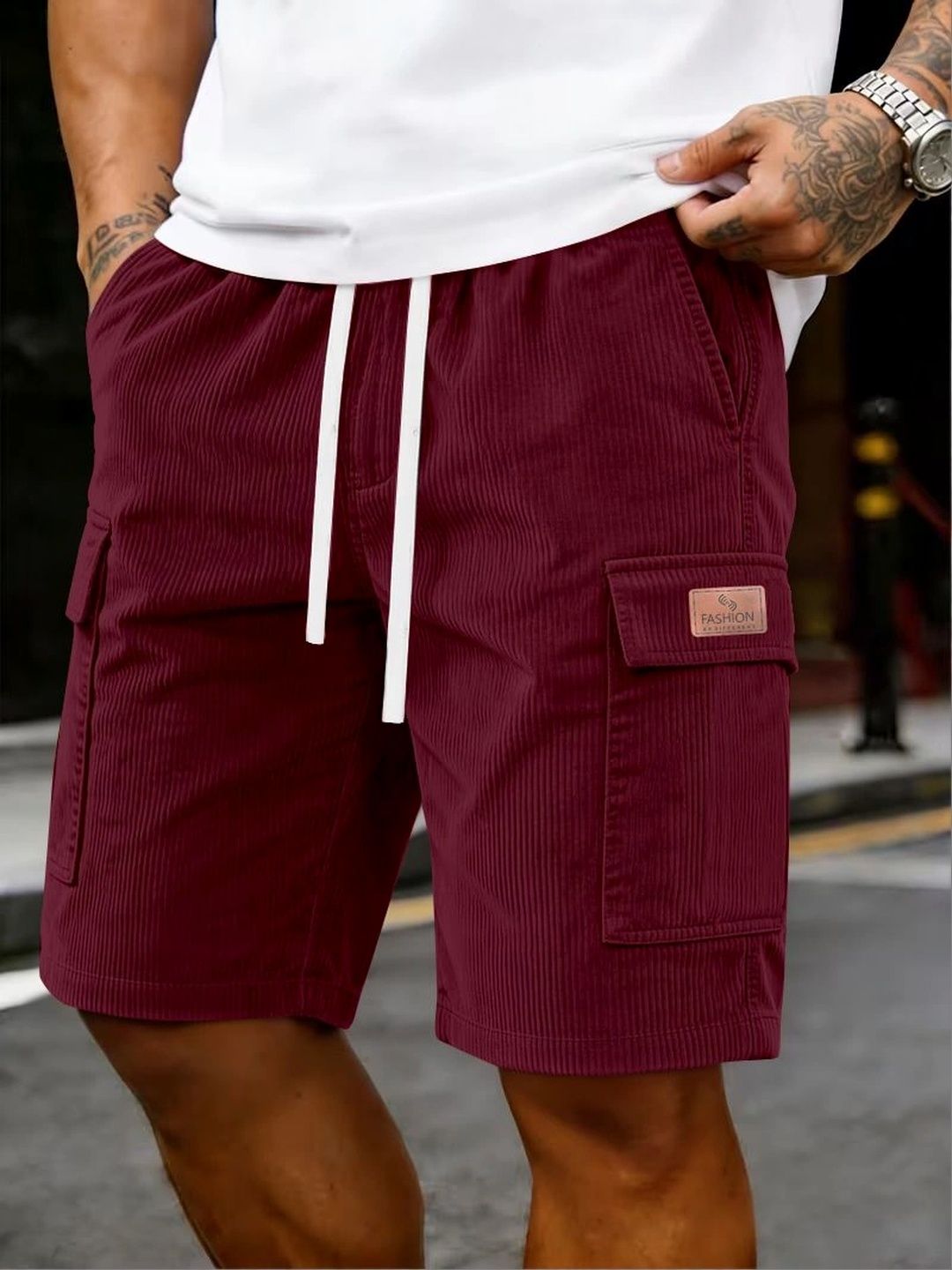 KAJARU Men Cargo Shorts-picture-28