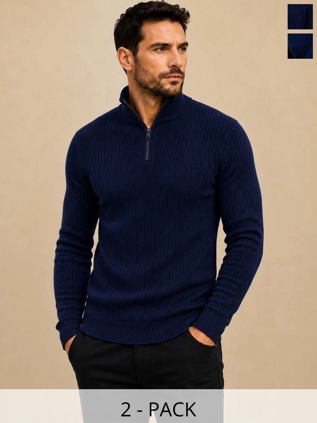 UTCV Men Ribbed Pullover-picture-17