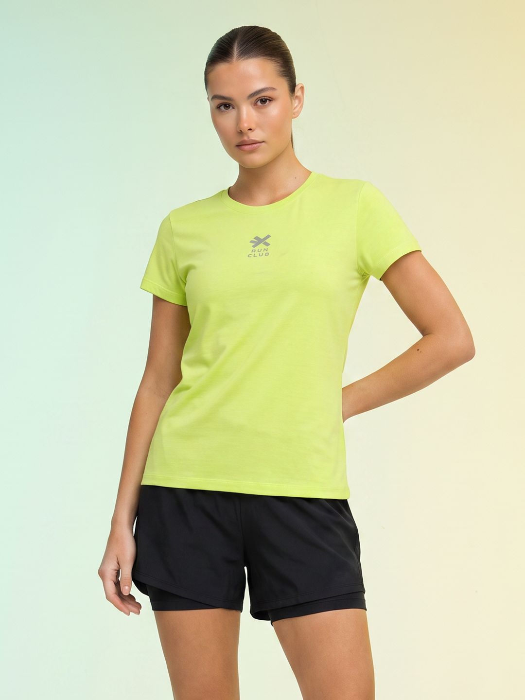 HRX by Hrithik Roshan Brand Logo Printed Rapid Dry Running T-shirt-picture-19