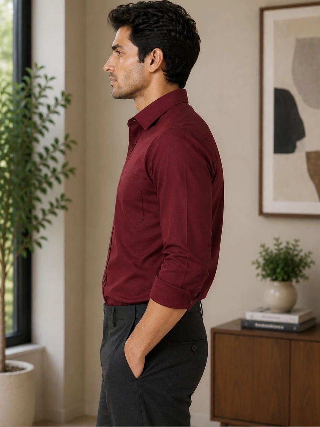 FUBAR Men Slim Fit Semiformal Shirt-picture-30