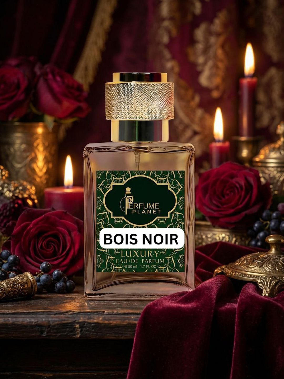 PERFUME PLANET Bois Noir Eau de Parfum - 50 ml-image-41