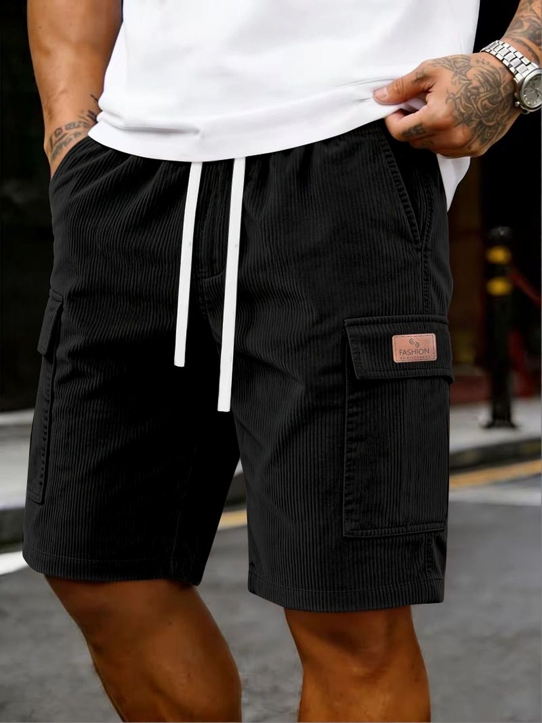 KAJARU Men Cargo Shorts-picture-30