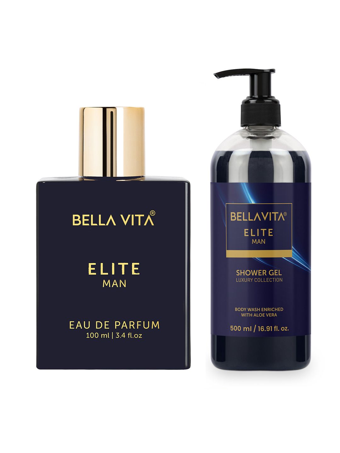 Bella Vita Organic Men Elite Fragrance Combo - Eau De Parfum 100ml & Body Wash 500ml-image-23
