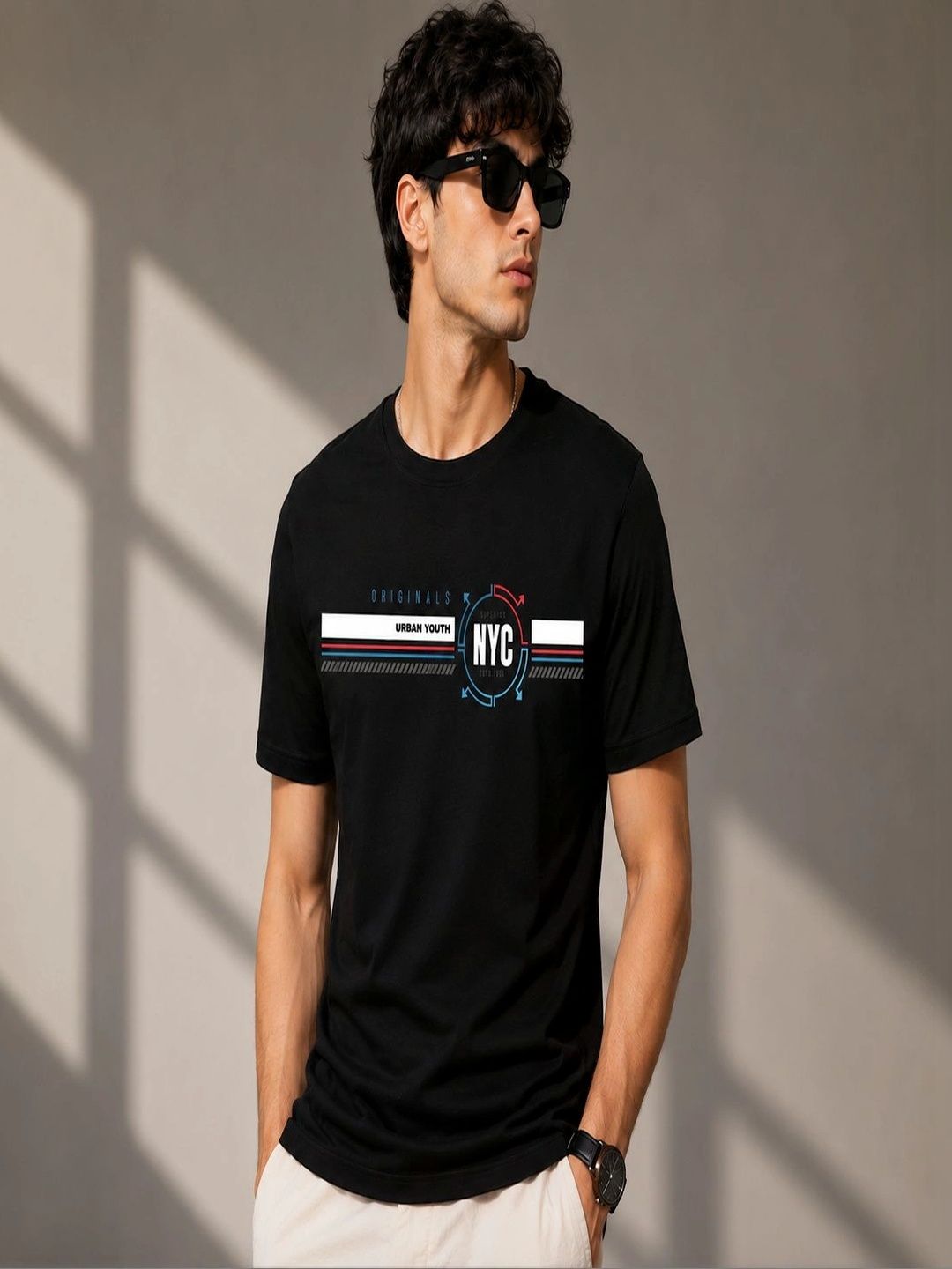 MOSSMOOR Men Typography Printed T-shirt-picture-12