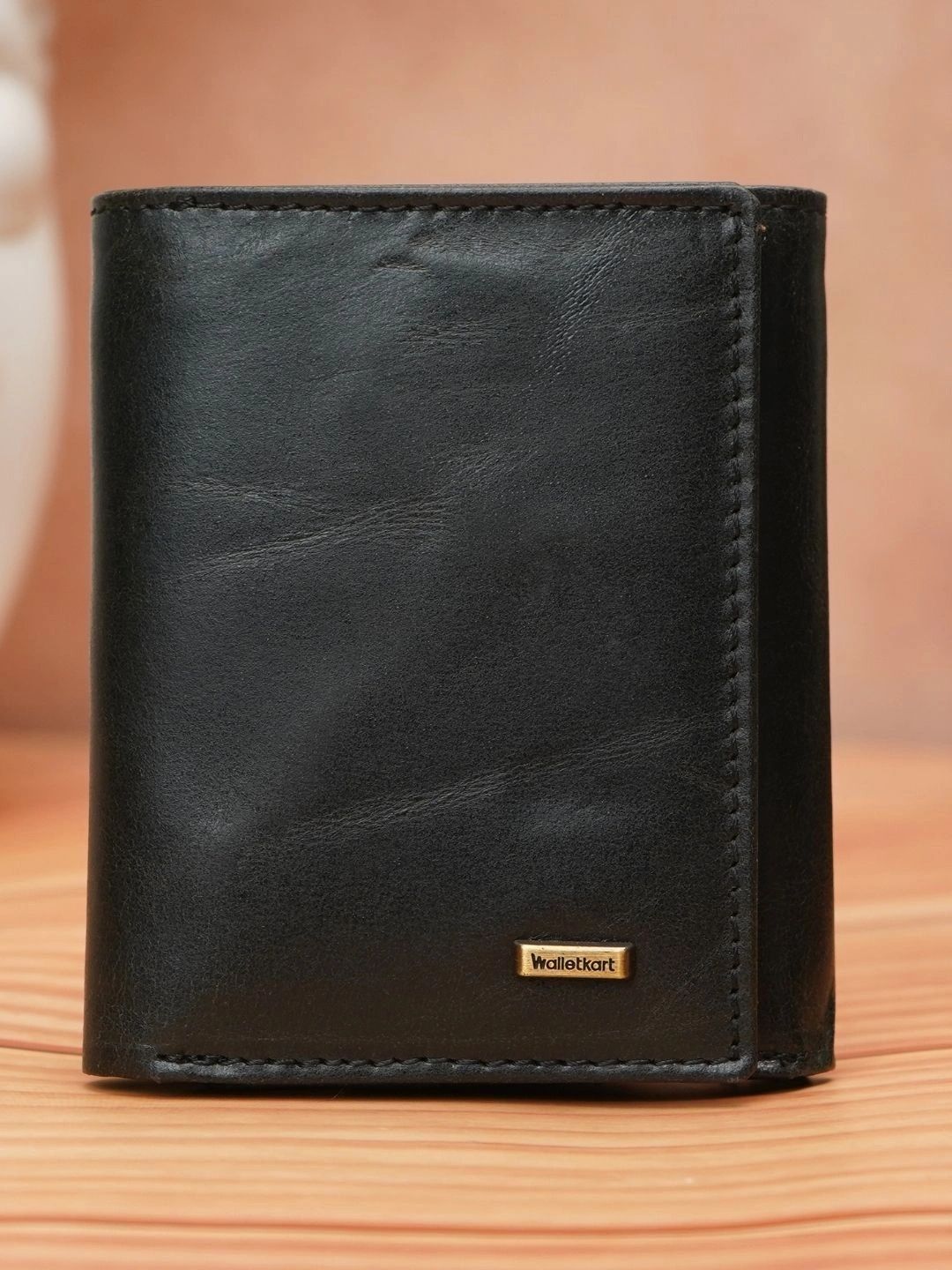 WALLETKART Men Leather Three Fold Wallet-image-35