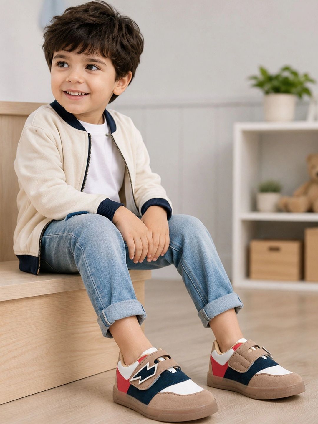 YK Unisex Kids Colourblocked Sneakers-picture-46