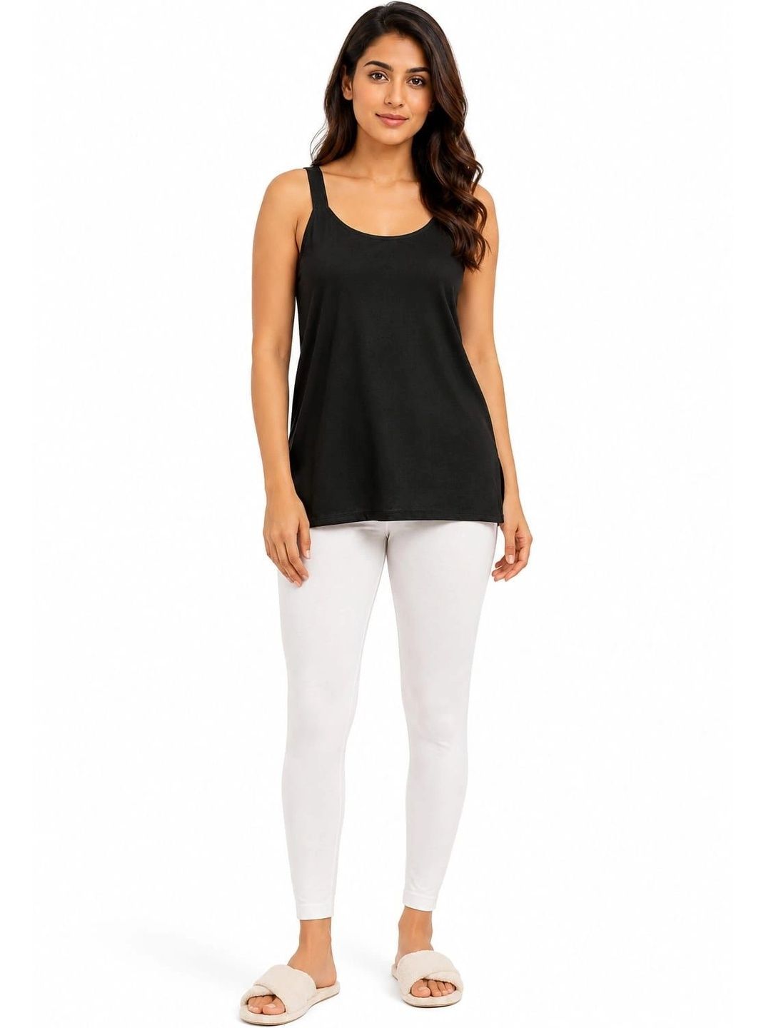 D'HEER FASHION Cotton Non Padded Camisoles-picture-40