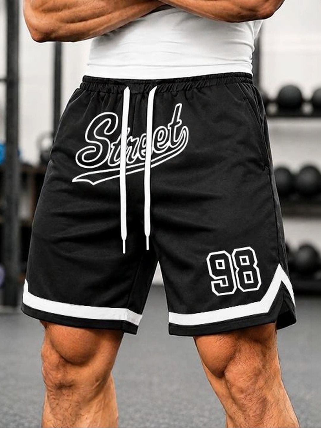 culish Men Typography Printed Training or Gym Sports Shorts-picture-36