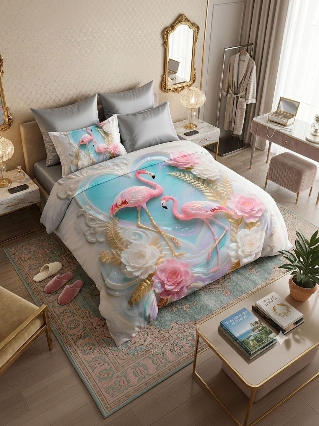 Supreme Home Collective Bedsheet with 2 Pillow Covers-image-29