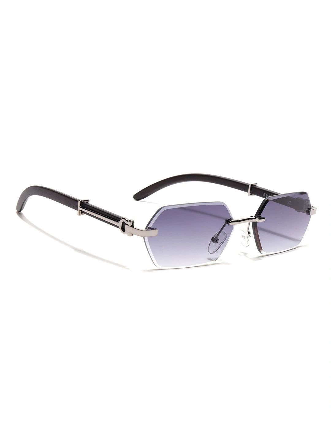 Eyejack Unisex Purple Lens & Silver-Toned Other Sunglasses with-image-25