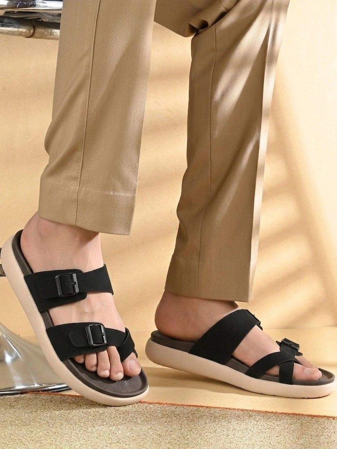 Mast & Harbour Men Comfort Sandals-image-24