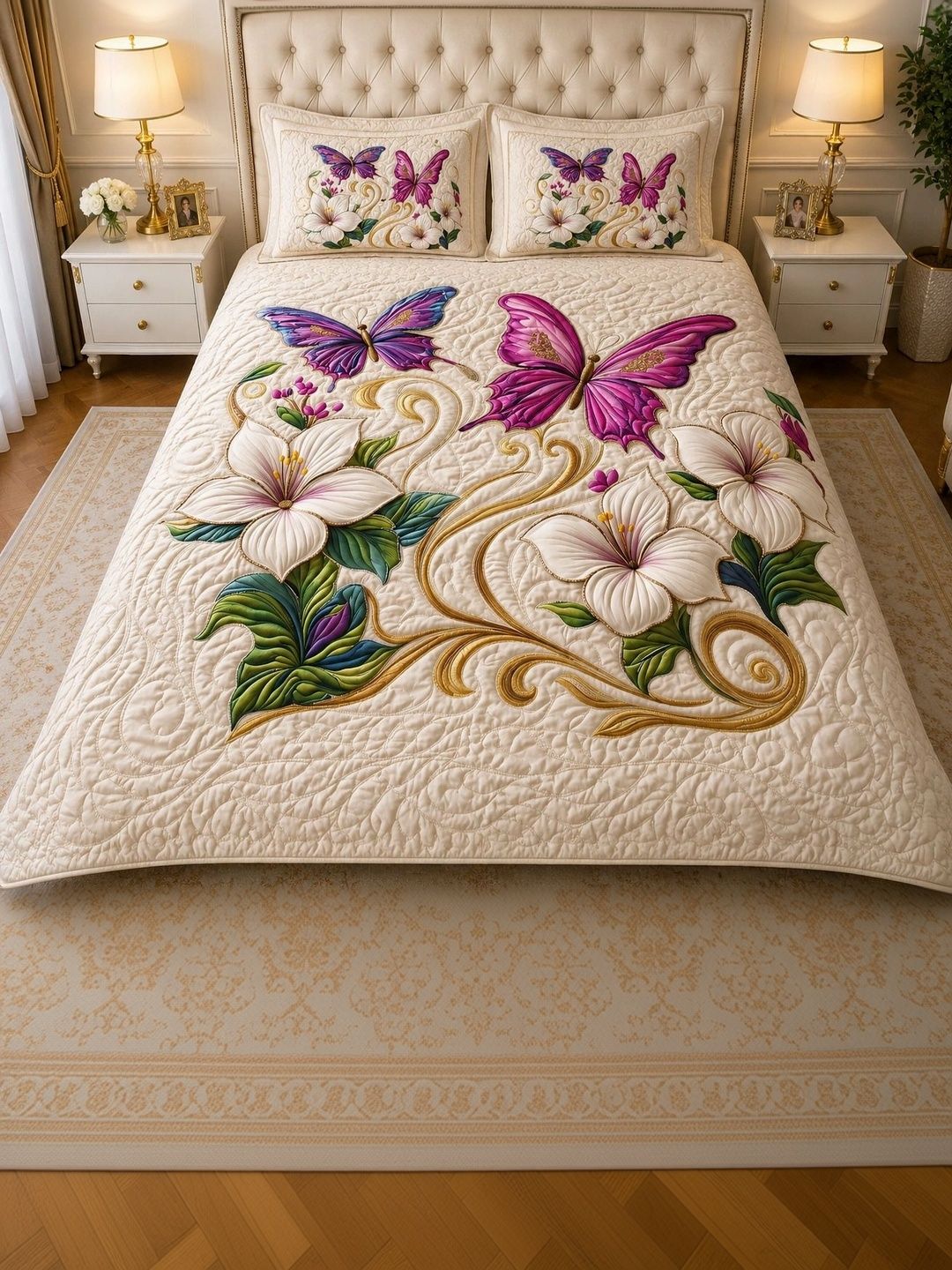 Supreme Home Collective Bedsheet with 2 Pillow Covers-image-26