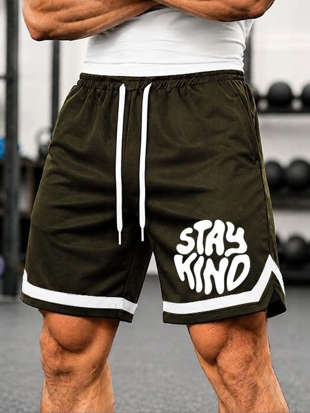 culish Men Typography Printed Training or Gym Sports Shorts-picture-40