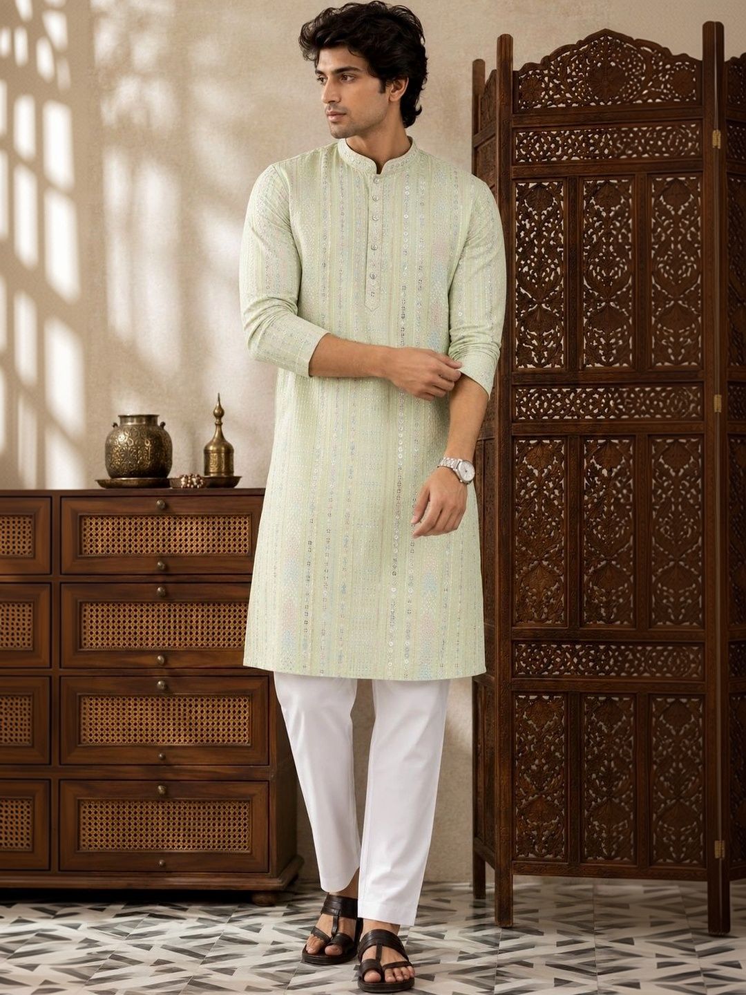 SKYWORRIX Men Kurta-picture-50