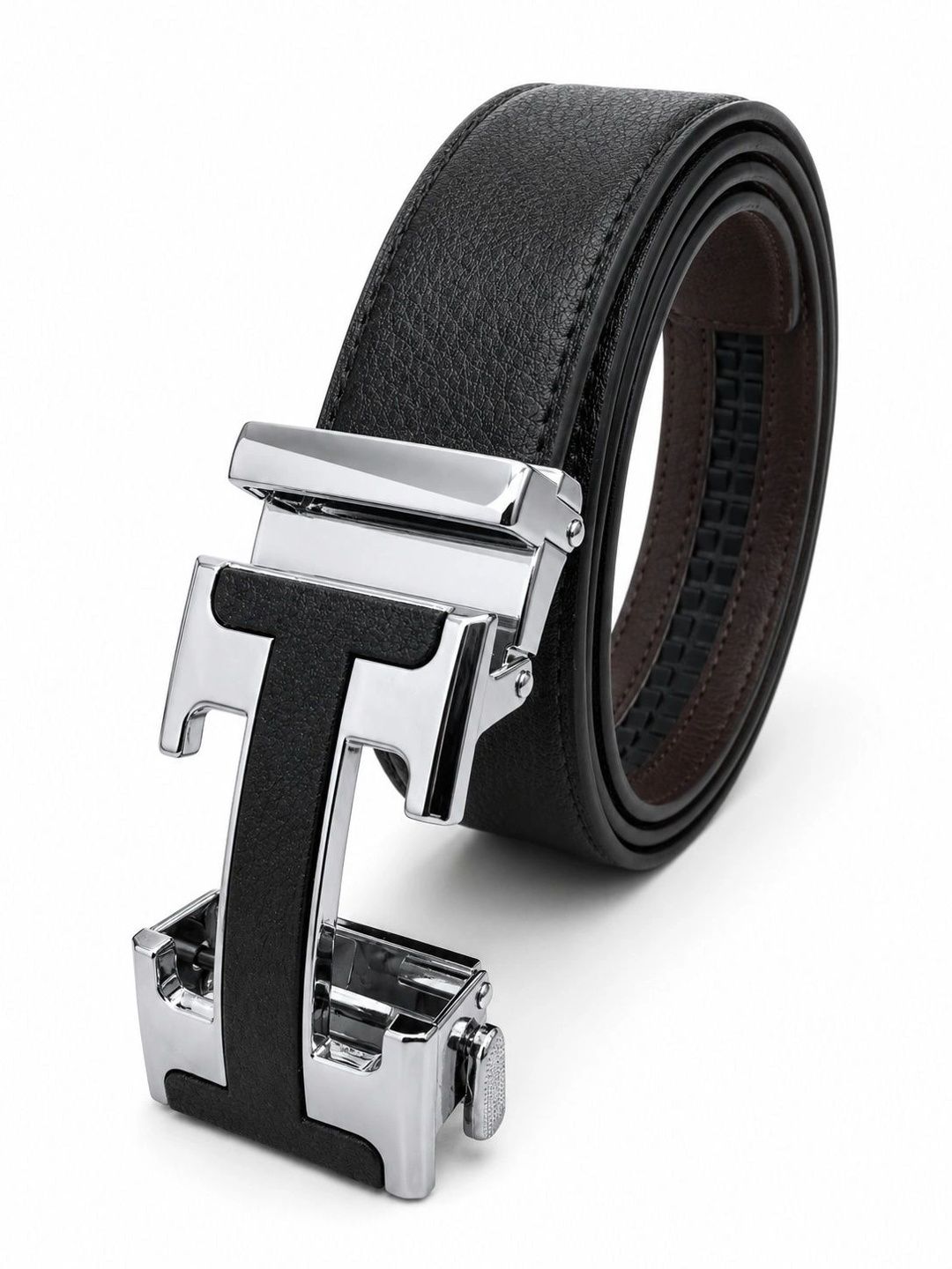 Zacharias Men Textured Formal Belt-picture-46