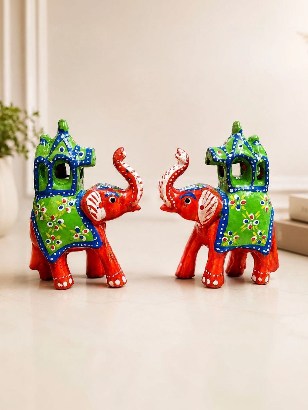 ATLANTICKRAFTS Red Figurine Showpiece-picture-28