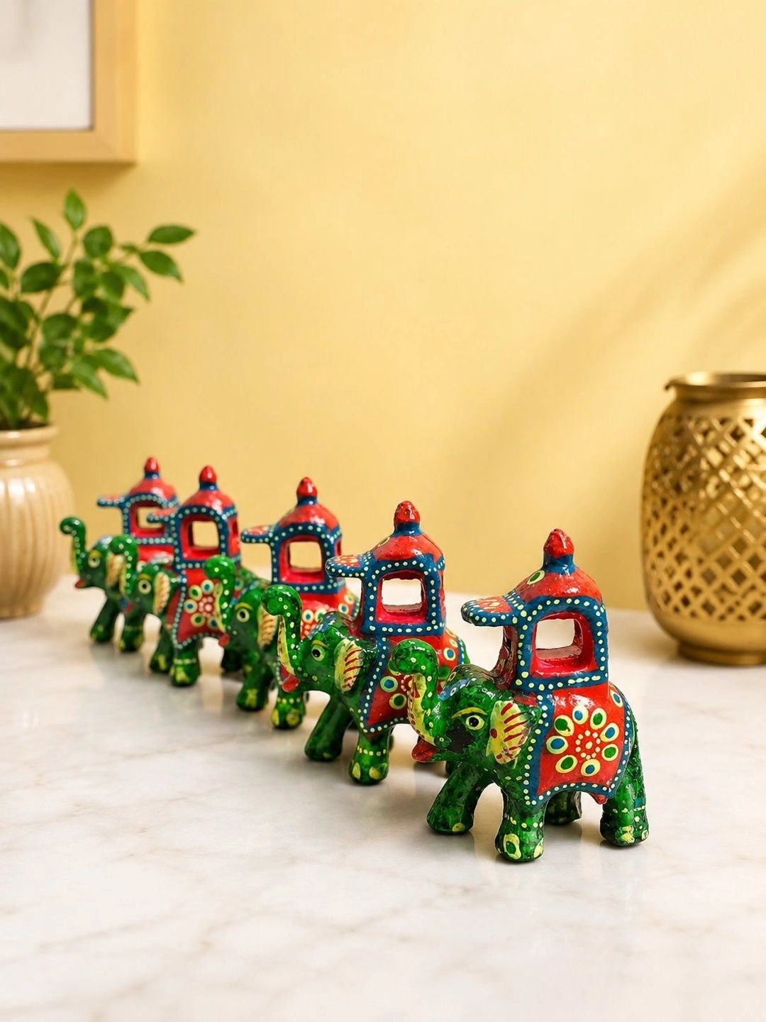 ATLANTICKRAFTS Green Figurine Showpiece-picture-11