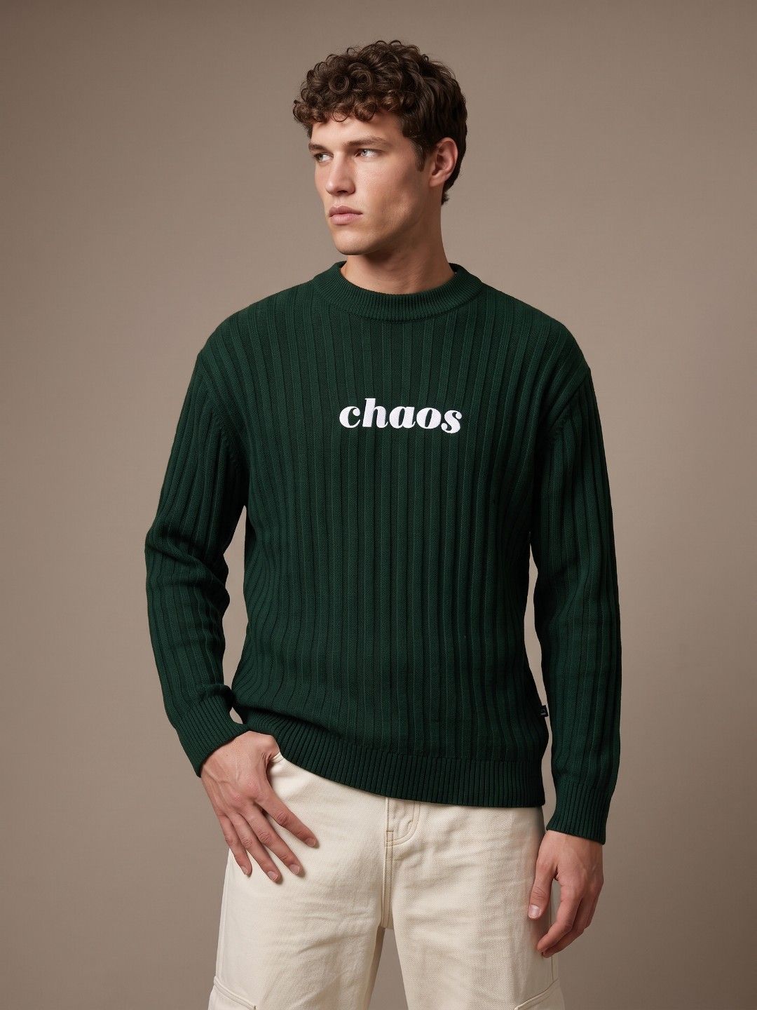 glitchez Striped Relaxed Fit Pullover-picture-18