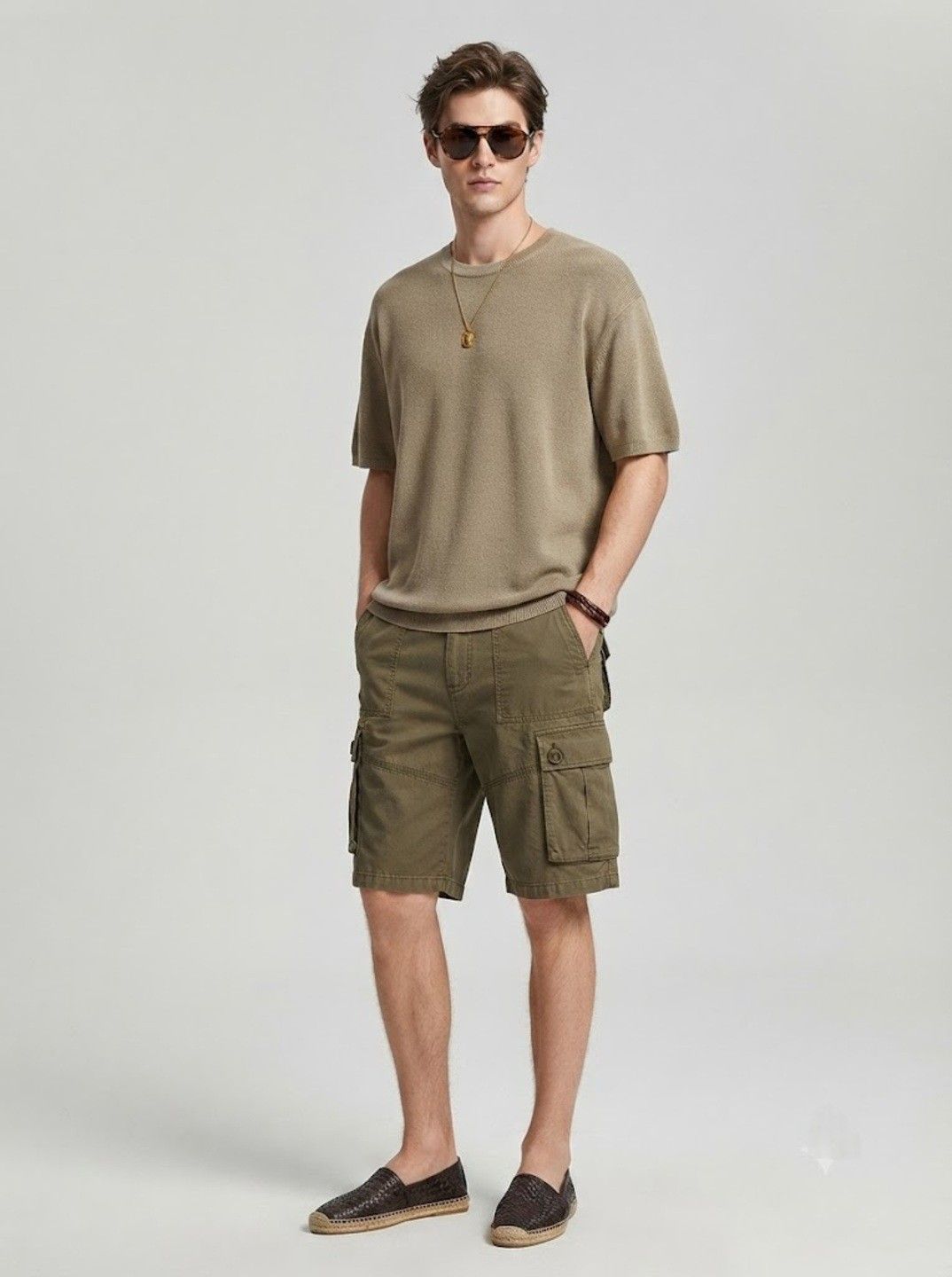Suo Men Cargo Shorts-picture-30