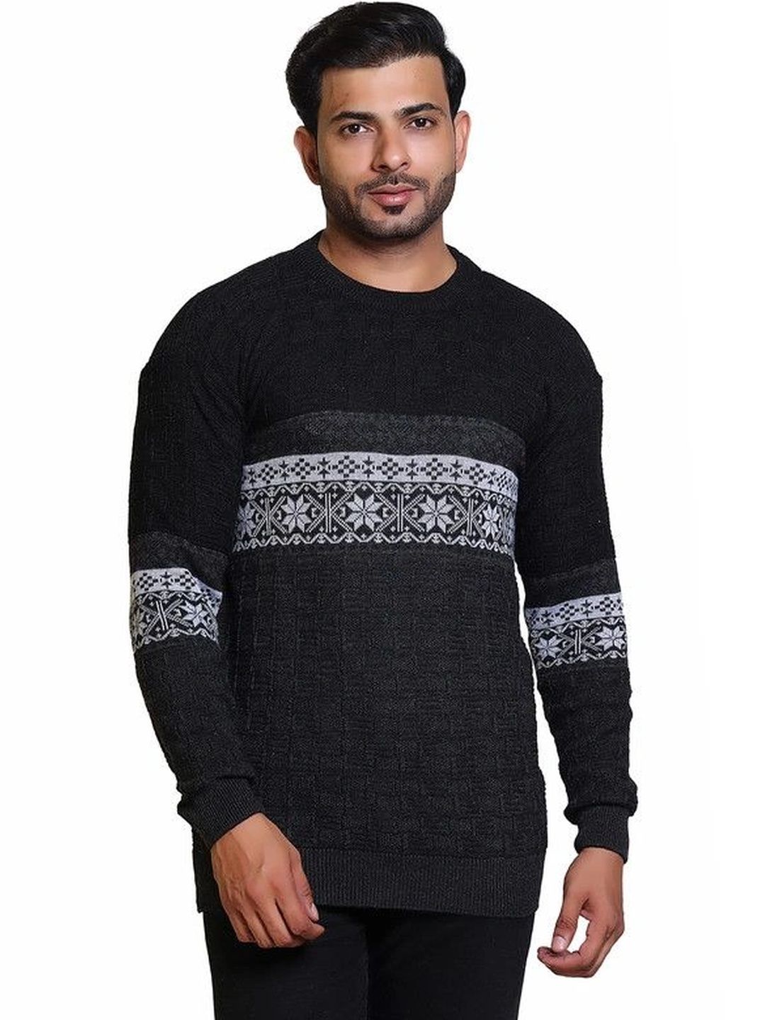 Grand Line Men Printed Pullover-image-35