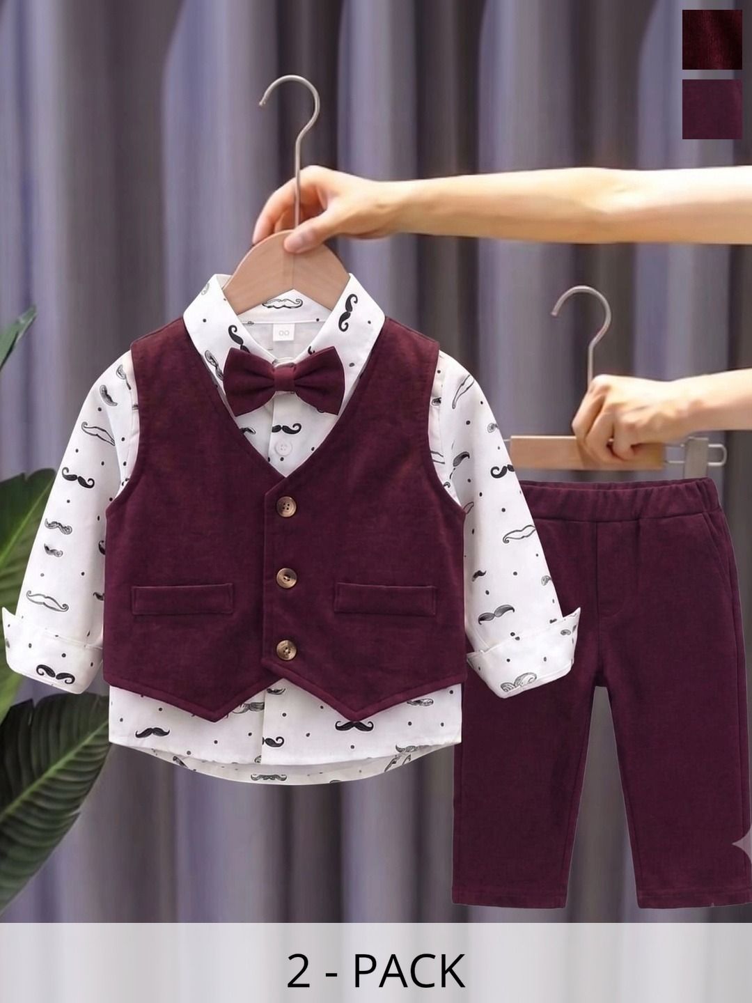 NEMI CREATION Boys Printed Shirt with Trousers-picture-42