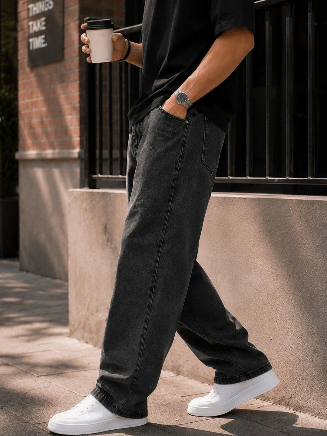 MARK VIEW Men Classic Straight Fit Mid-Rise Stretchable Jeans-picture-41