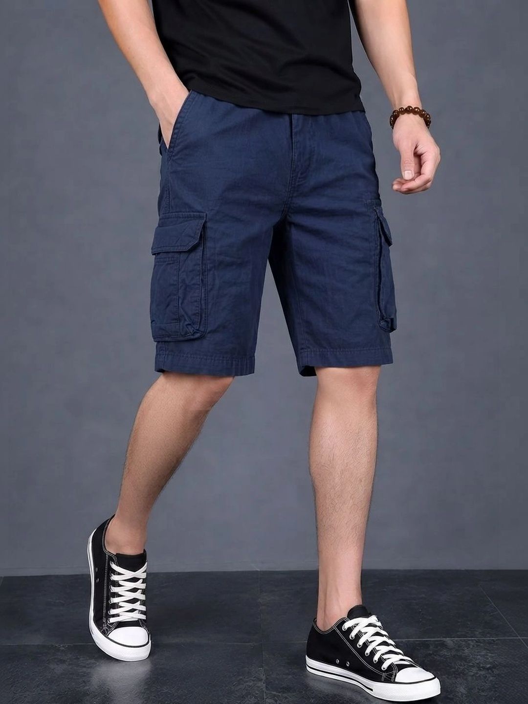 COMBRAIDED Men Cargo Shorts-picture-32