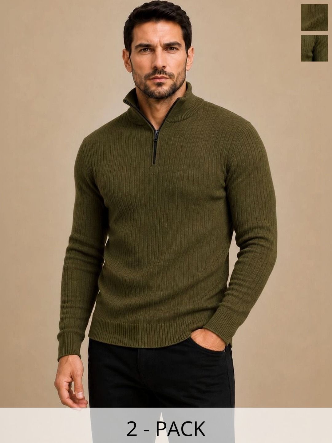 UTCV Men Ribbed Pullover-picture-53