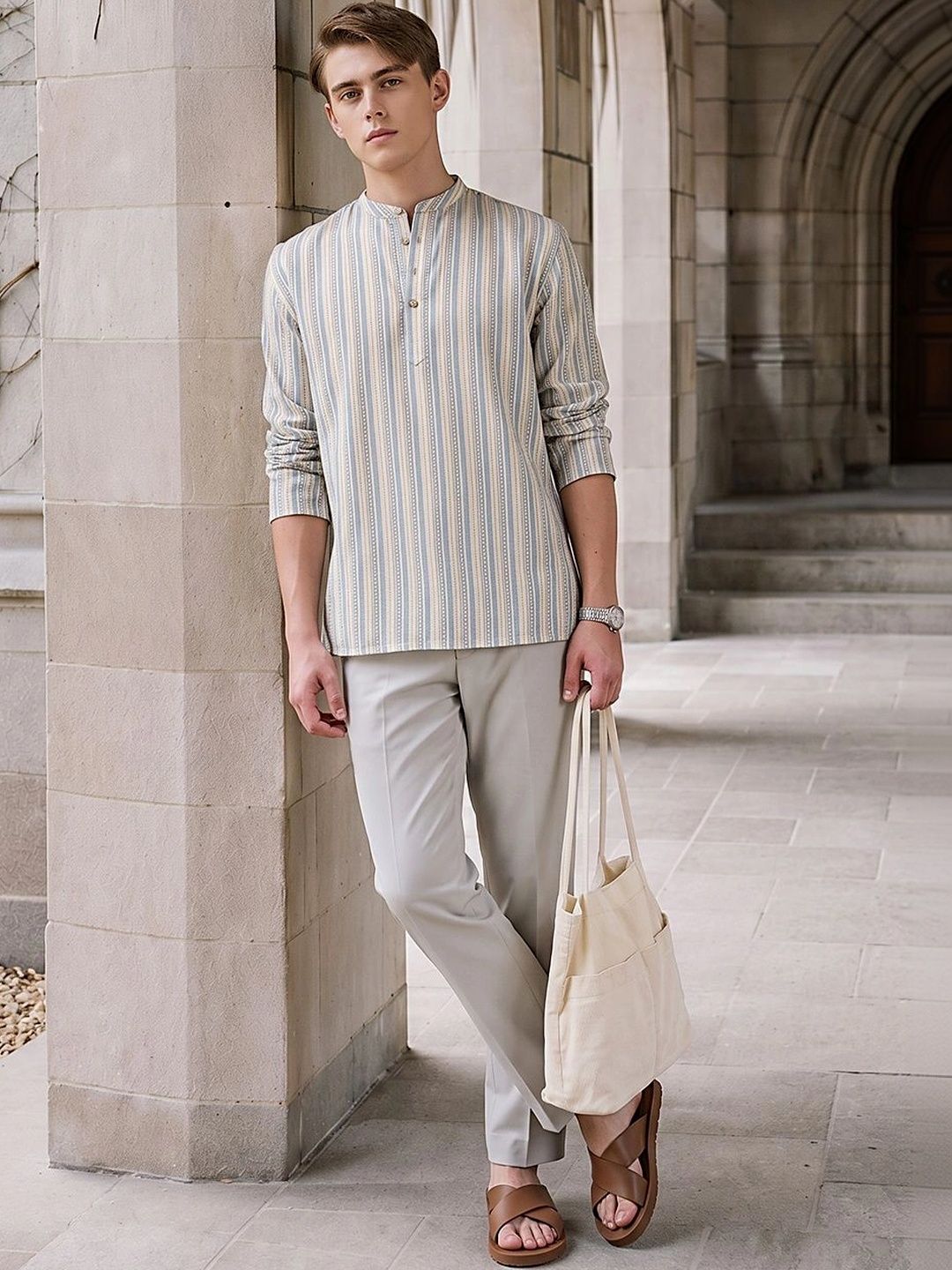 DENNISON Men Printed Kurta-picture-33