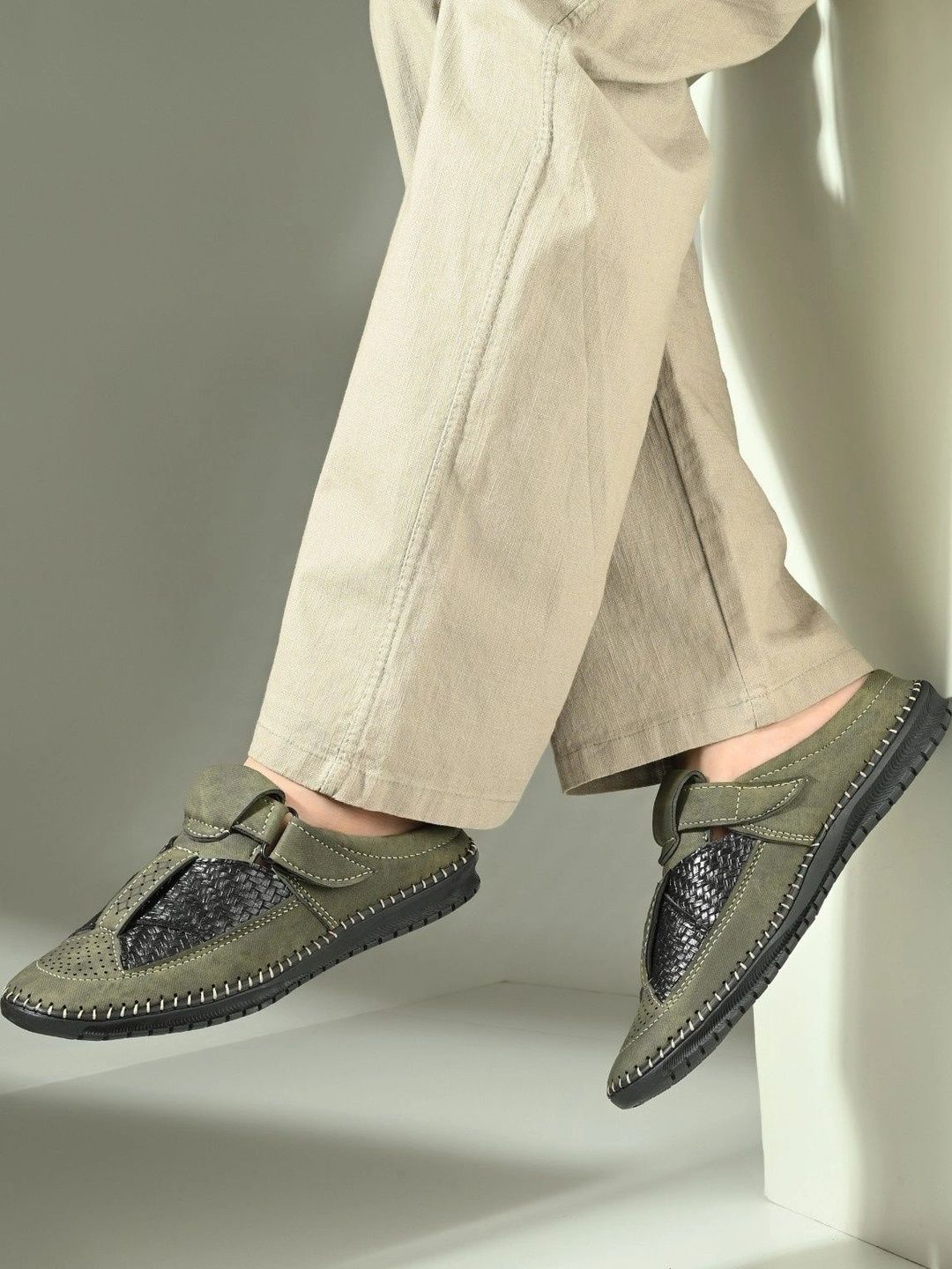 HERE&NOW Men Shoe-Style Sandals-image-33