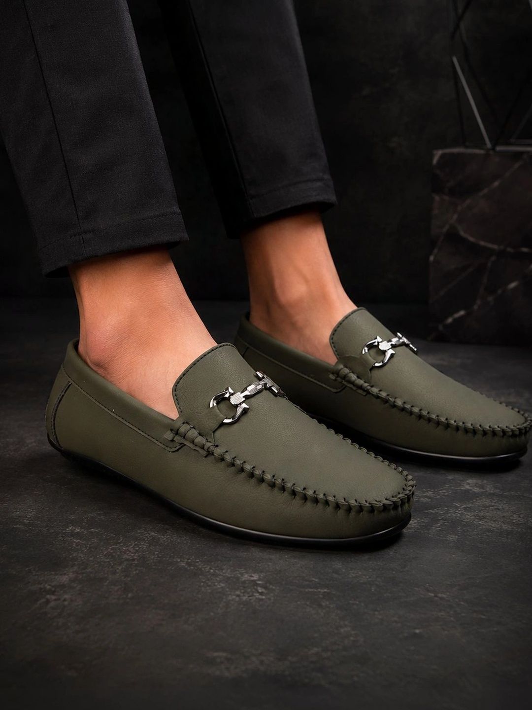 HERE&NOW Men Driving Shoes-picture-11