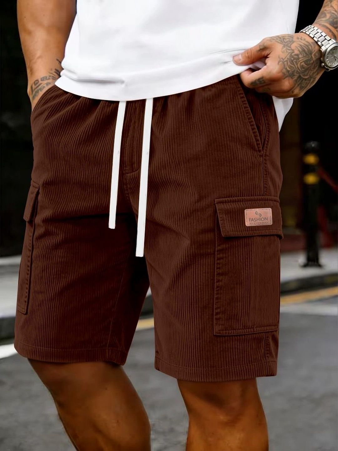 KAJARU Men Cargo Shorts-picture-28